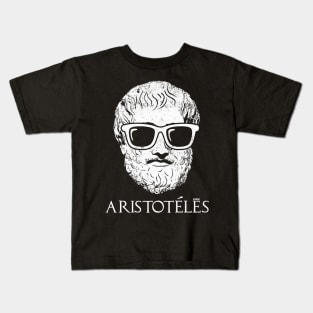 Father Of Political Science Aristotle Philosopher Tshirt Kids T-Shirt